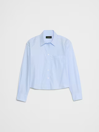 Boxy Button-Down Shirt | Banana Republic Factory