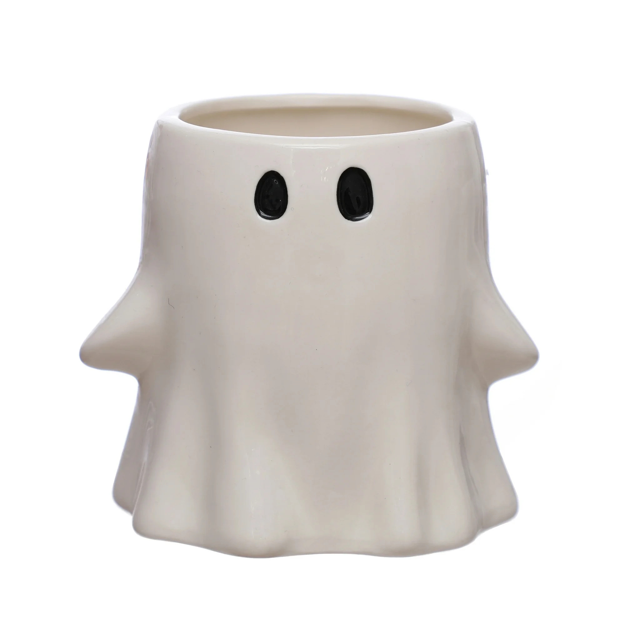 5.25" White Ghost Ceramic Decorative Container by Ashland® - Halloween Home Decor | Walmart (US)