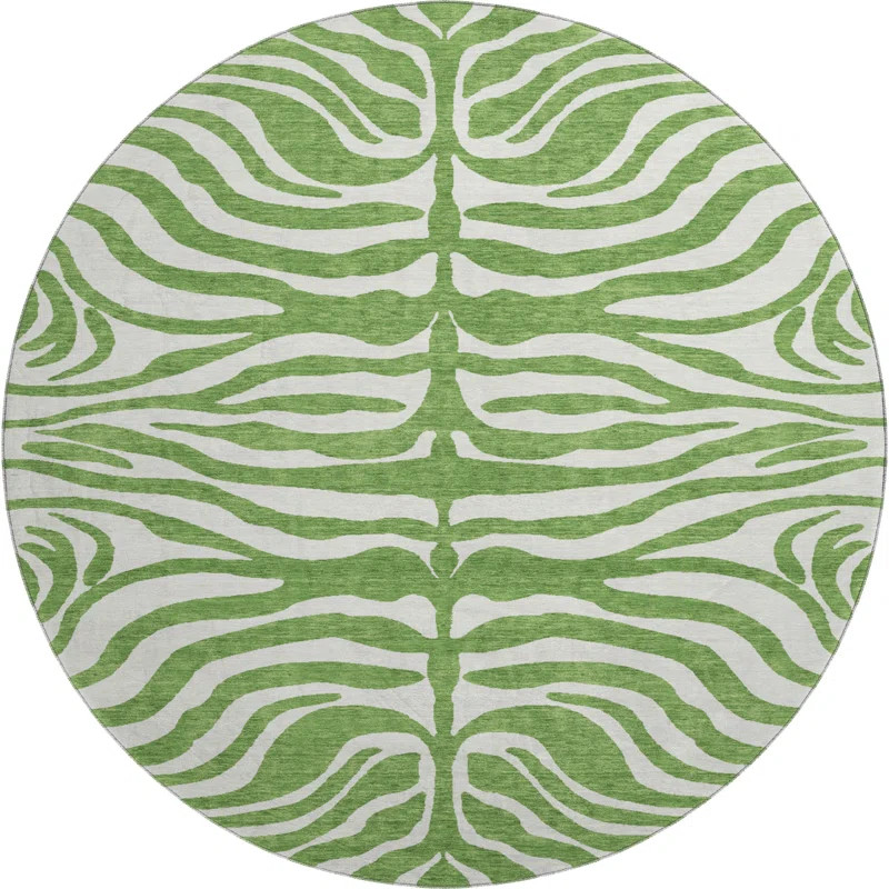 Premium Machine Washable Goulven AMF1042 Animal Print Rug | Wayfair North America