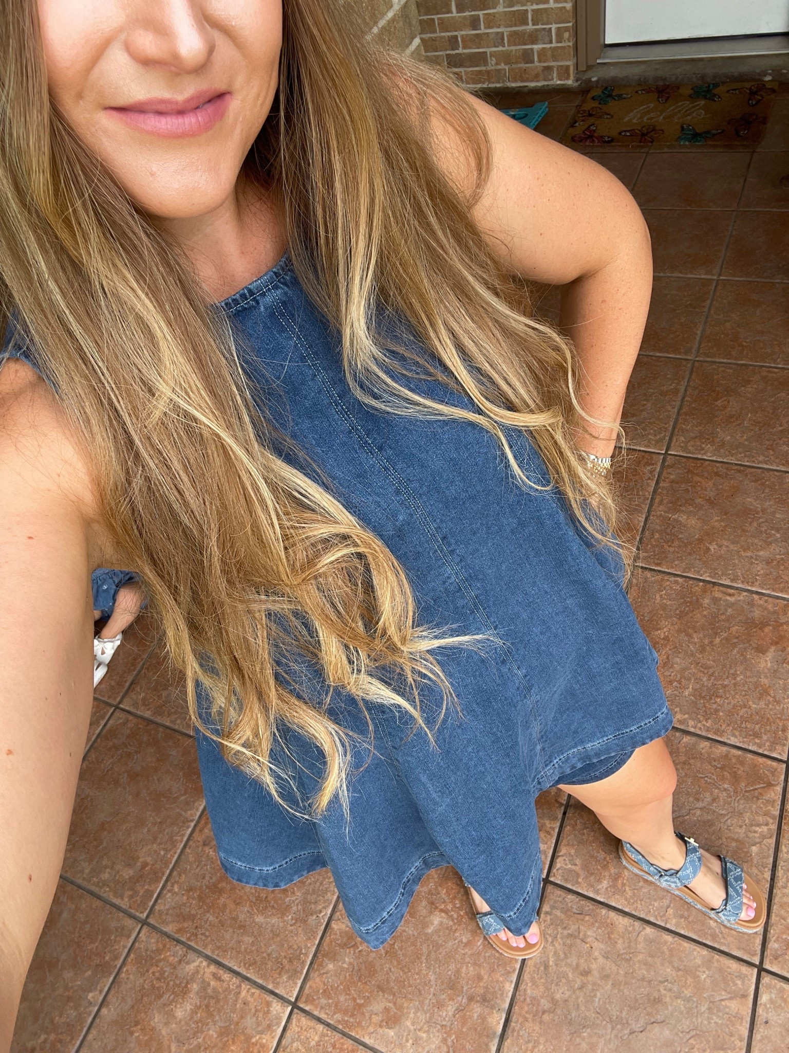 Trending set • denim set • summer style • spring style • self tanner • denim shoes • 

My set is from Harco but they look to be sold out so I found similar options  

#LTKootd #LTKmomlife #LTKMidsize