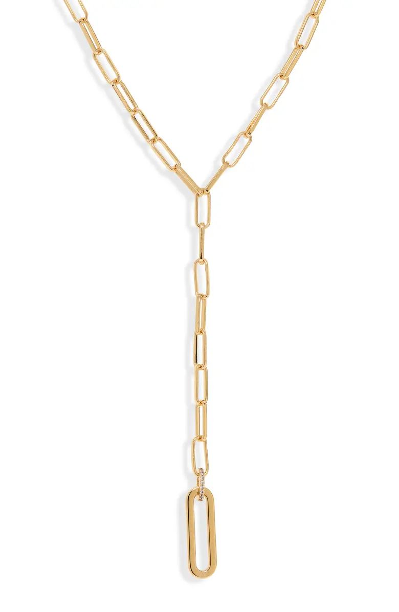 Parker Shimmer Chain Y-Necklace | Nordstrom
