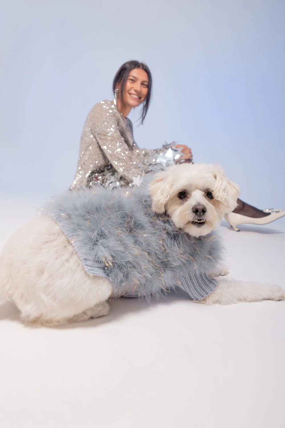 Christian Cowan Holiday Glitz Jumper | max-bone