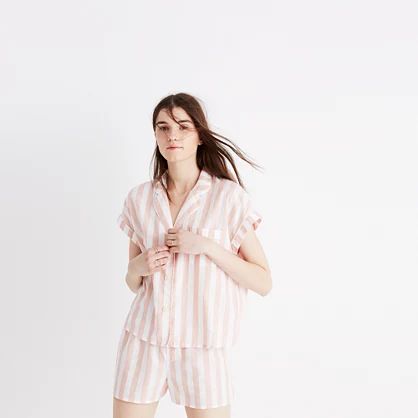Oxford Bedtime Pajama Top | Madewell