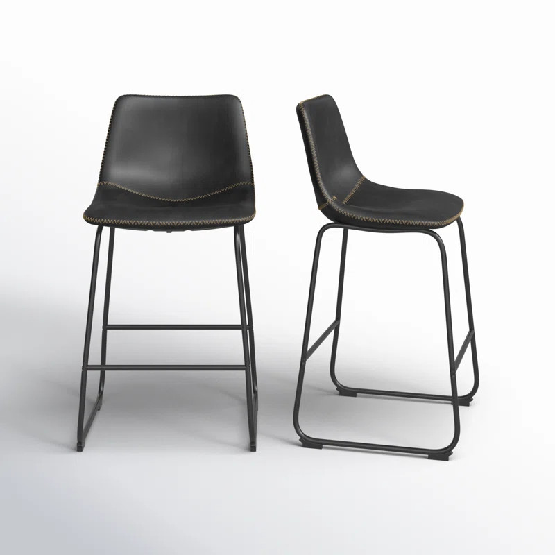 Nia Vegan Leather Bar & Counter Stool | Wayfair North America