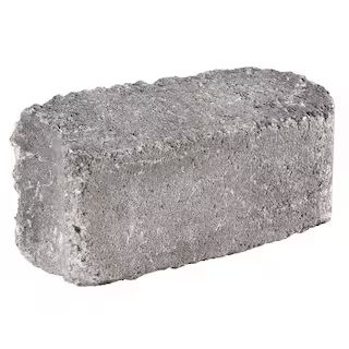 Pavestone RumbleStone 10.5 in. x 3.5 in. x 5.25 in. Greystone Concrete Edger 95534 - The Home Dep... | The Home Depot