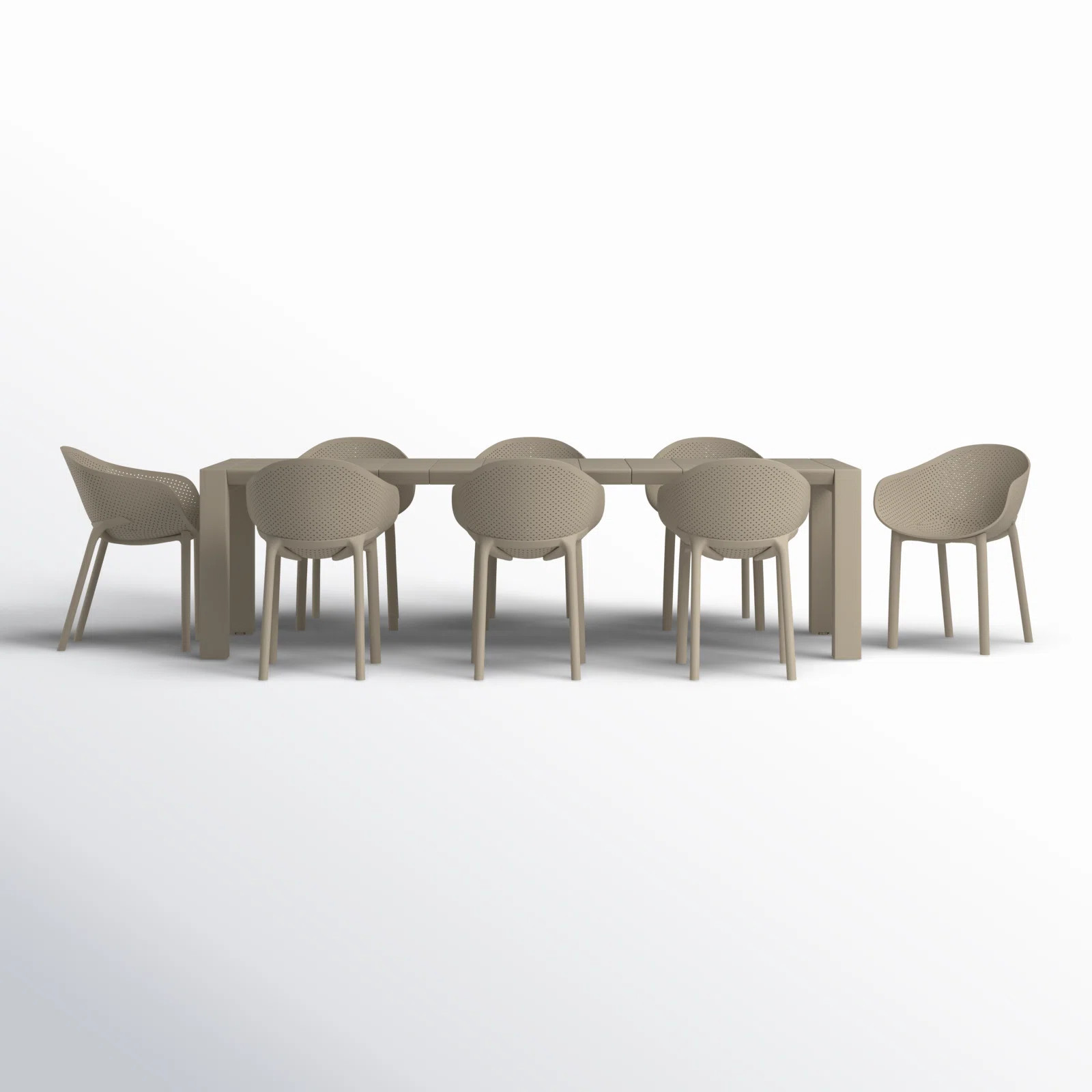 Farrah 102'' Rectangular 8 - Person Outdoor Dining Set | Joss & Main