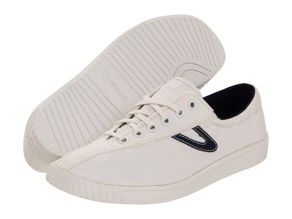 Tretorn - Nylite Canvas (White/Peacoat Navy 2) Women's  Shoes | Zappos