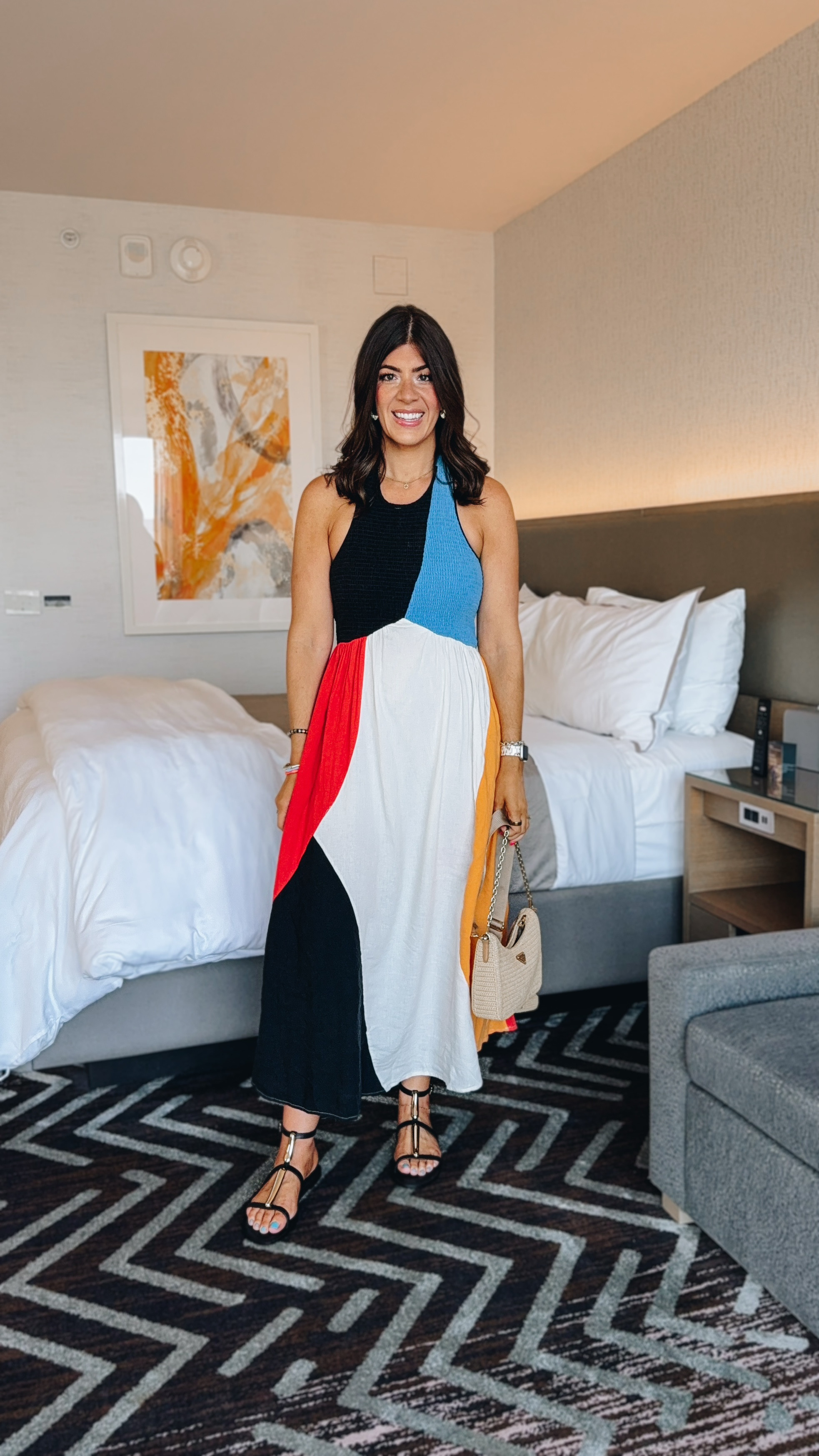 What I wore to vidcon day 1
In a medium color block dress


#LTKFindsUnder100 #LTKStyleTip #LTKMidsize