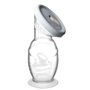 Haakaa Silicone Breast Pump with Lid | Well.ca