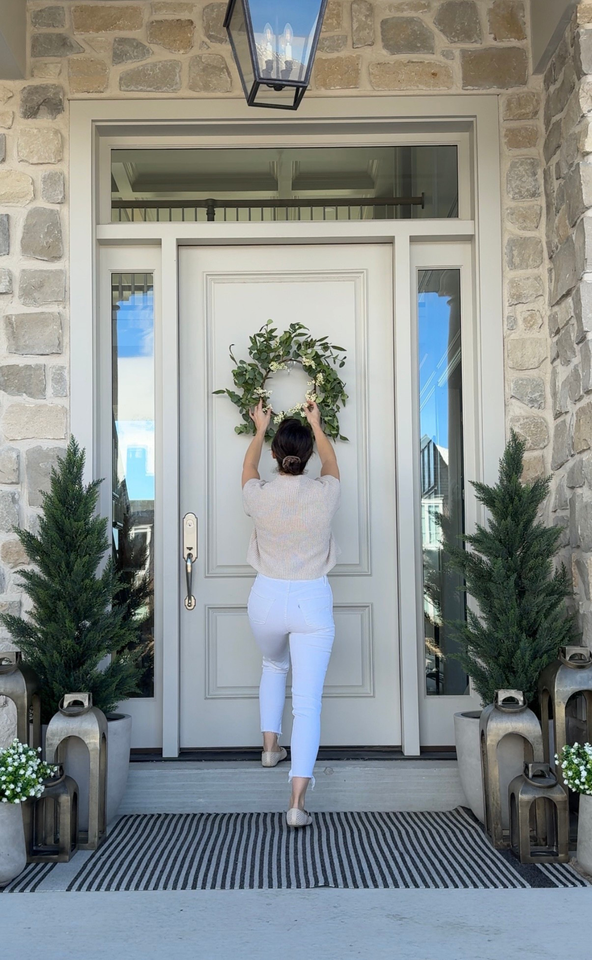 Affordable Outdoor front porch decor styling from Amazon and Target.

**psa: my brass antique lanterns are currently on sale!**


Outdoor decor, spring refresh, spring styling, spring decor, target home, studio McGee, hearth and hand, cedar trees, faux flowers, outdoor trees, outdoor rug, door mat


#LTKSaleAlert #LTKHome #LTKFindsUnder50