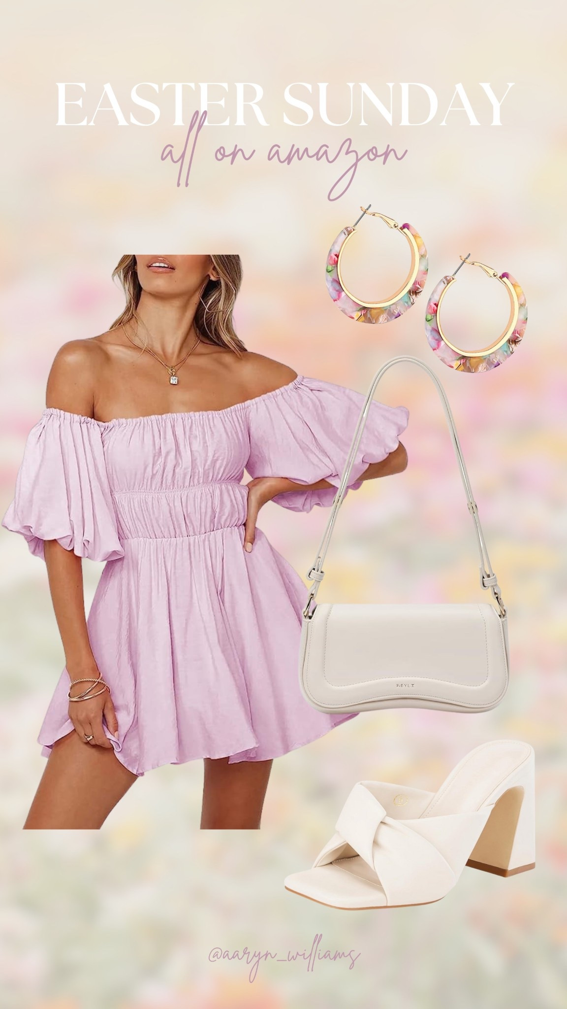 Pretty in pastels and ready for Easter! This sweet little Amazon dress paired with heels, dainty jewels, and the cutest purse gives total spring princess vibes. I’m obsessed with how girly and put-together this look turned out — and it’s all from Amazon!

Easter outfit, girly spring look, Amazon dress, pastel outfit, Easter Sunday style, spring accessories, church outfit inspo, Amazon fashion, LTK spring finds, head to toe Amazon, sweet and stylish, spring dress outfit, cute Amazon look, Easter ready 💐👗🩷👛✨

#LTKFindsUnder50 #LTKStyleTip #LTKShoeCrush