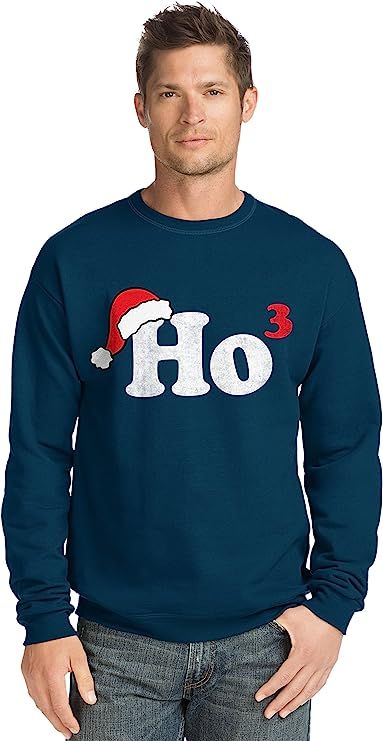 Hanes Men's Ugly Christmas Sweatshirt | Amazon (US)