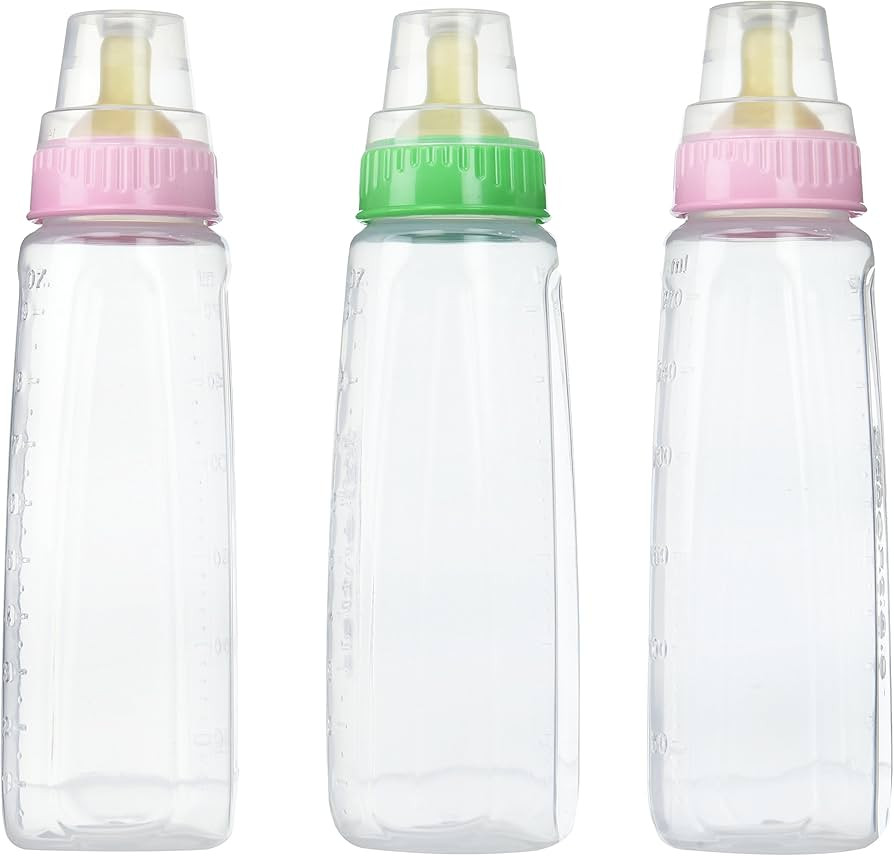 Gerber First Essential Clear View BPA Free Plastic Nurser with Latex Nipple, 9 Ounce (3 Pack) | Amazon (US)