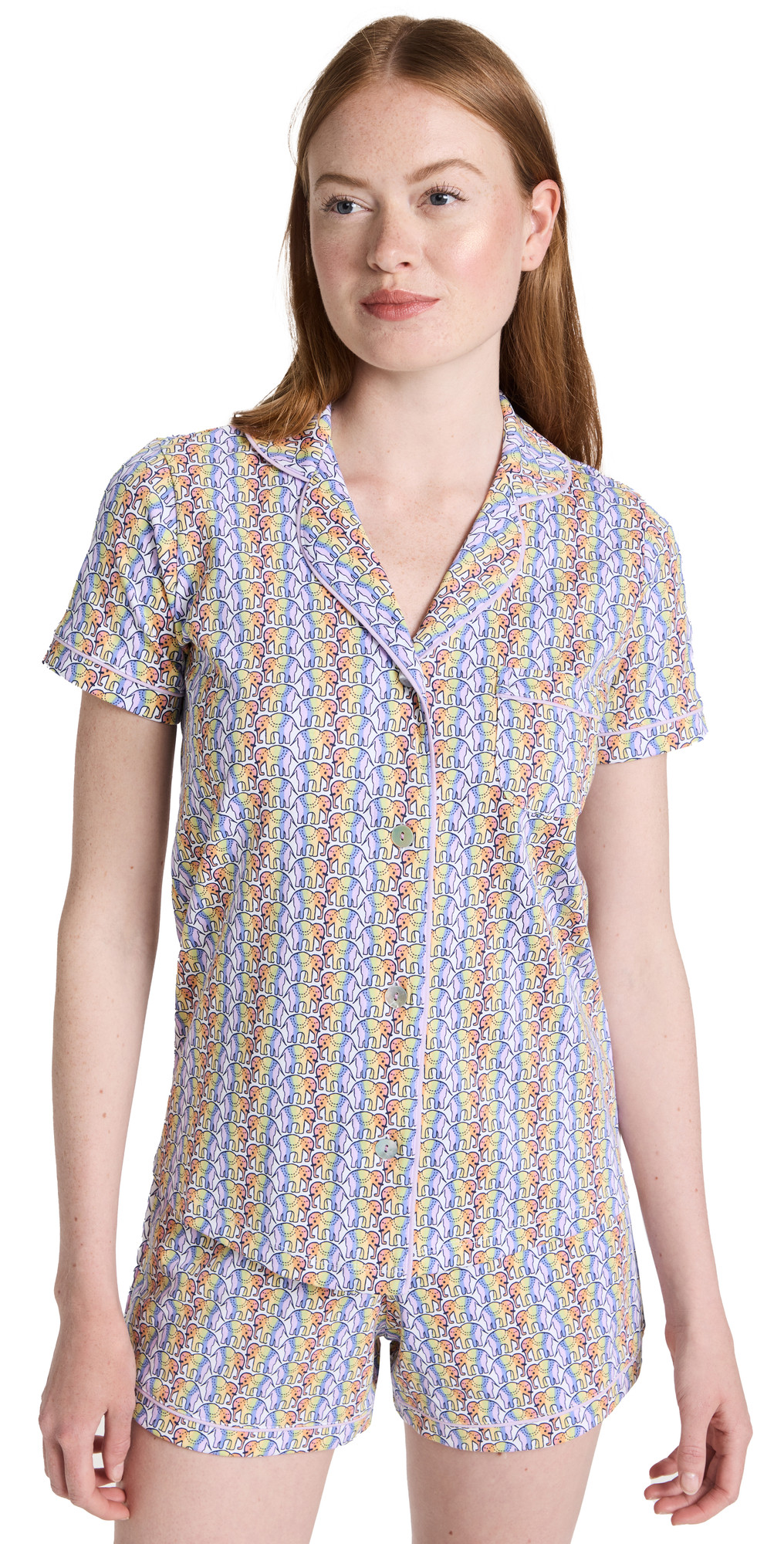 Roller Rabbit Tie Dye Daze Polo Pajama Set | Shopbop