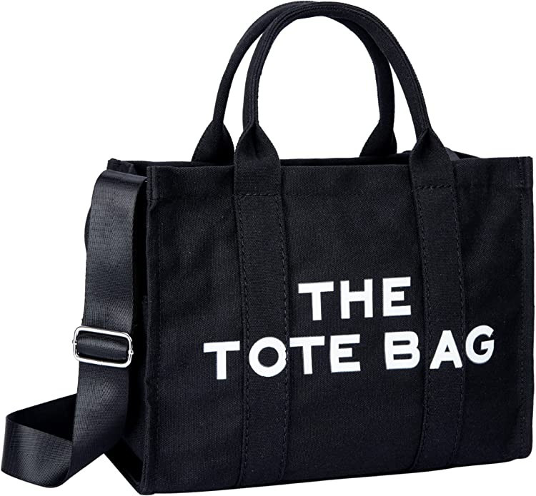 Fashion Handbag For Women Tote Shoulder Bags - Denim Canvas Tote Messenger Bag Casual Large Capac... | Amazon (US)