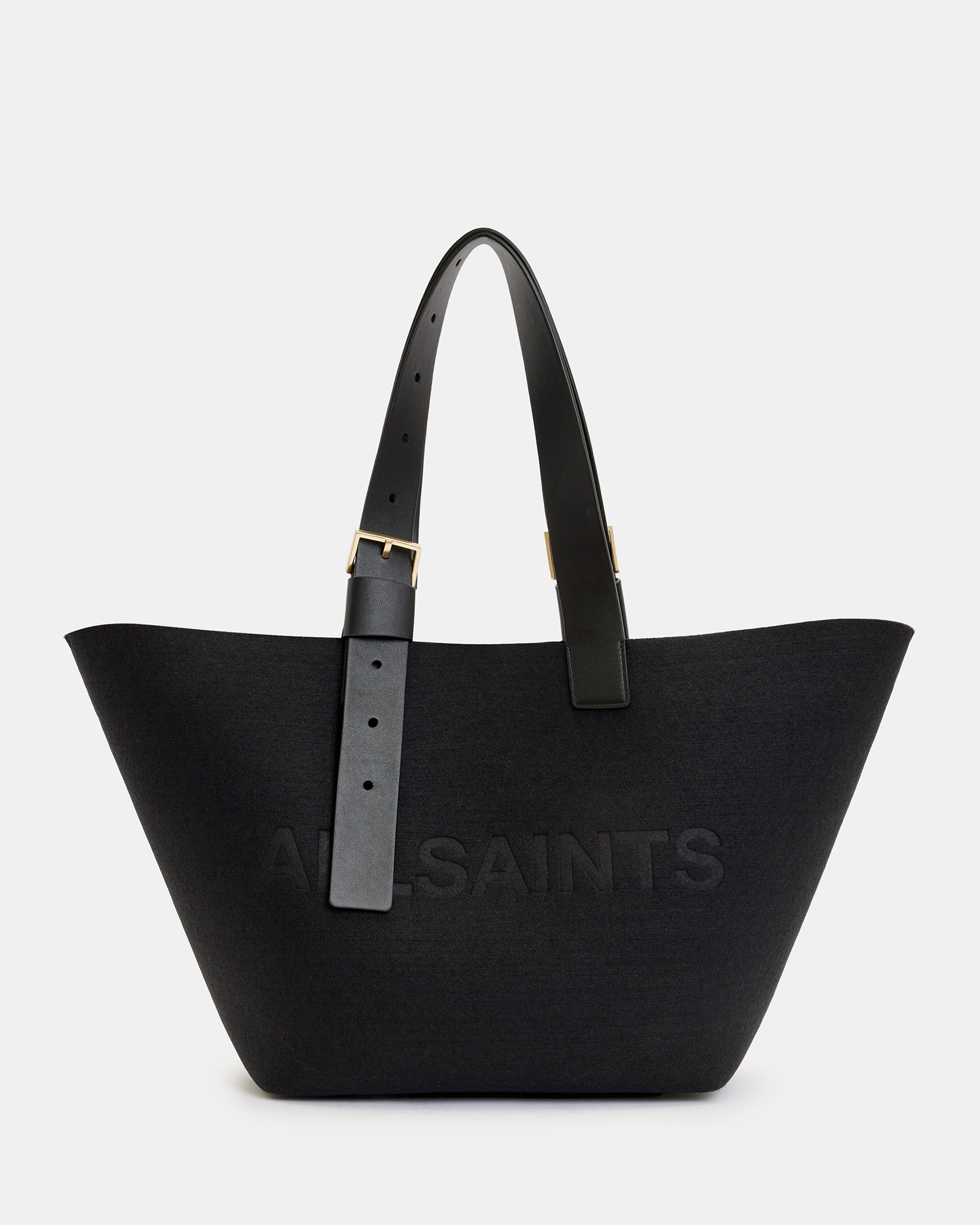 Anik Spacious Felt Logo Tote Bag | AllSaints UK