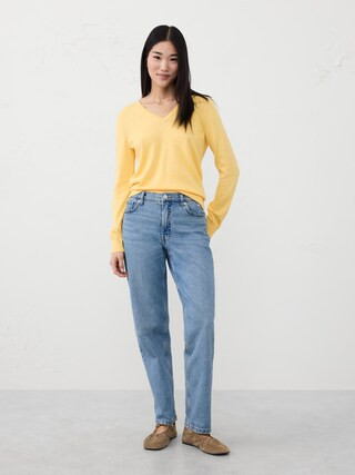 Forever V-Neck Sweater | Banana Republic Factory