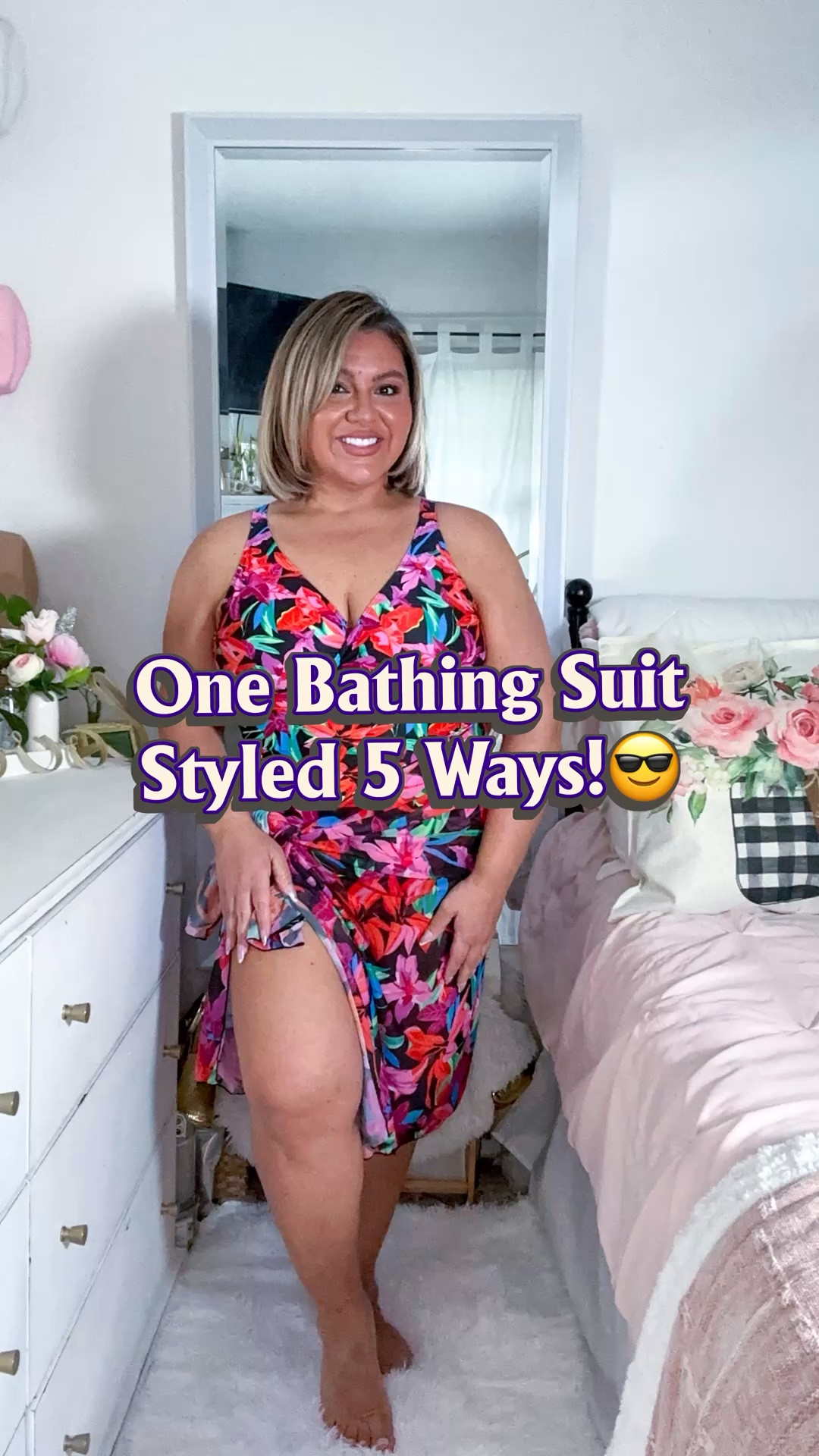 Ladies let’s create 5 looks with this one piece bathing suit & a sarong from @Bloomchic 🌸🌺

Which look was your favorite 1, 2, 3, 4 or 5? ⬇️

🛍️Use code BLOOMCHICKOL for 15%OFF✨

#LTKPlusSize #LTKMidsize #LTKSwim