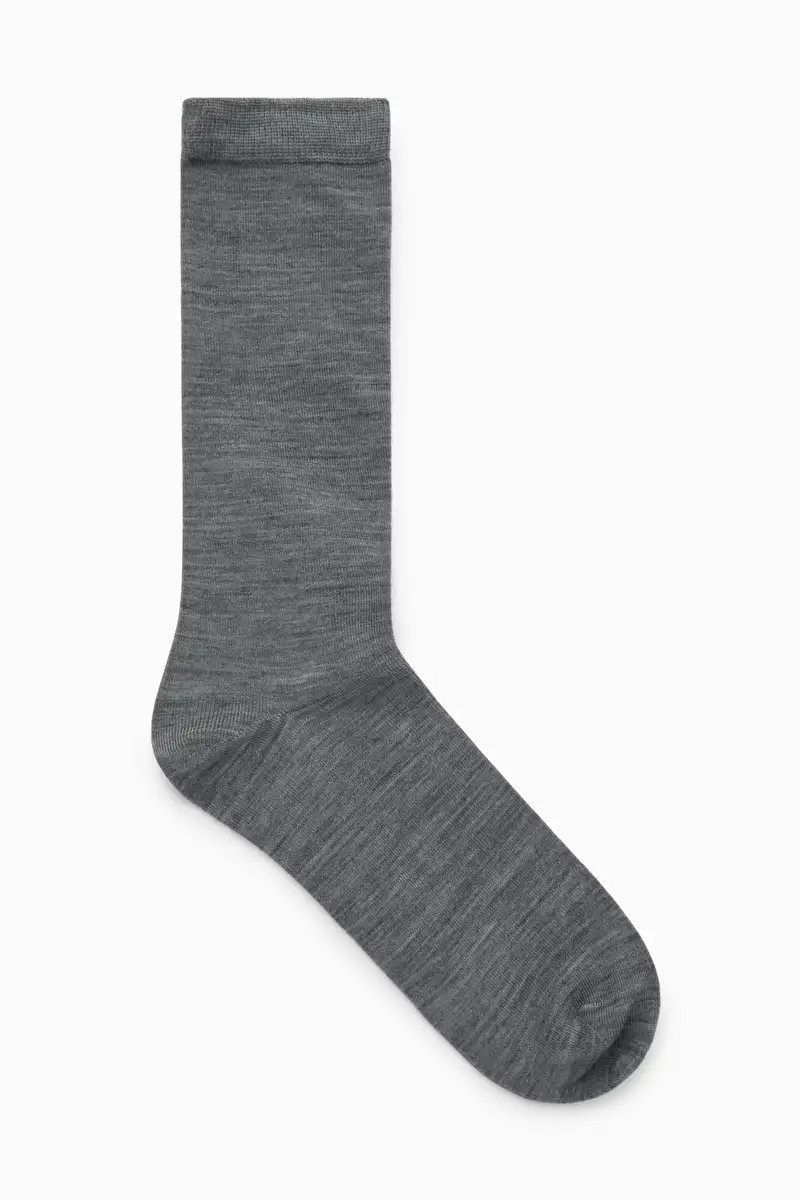 WOOL SOCKS - GREY - COS | COS (EU)
