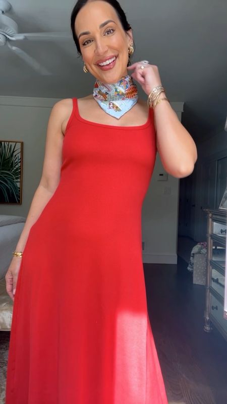 I own this $40 dress in 4 colors - ordered my usual size and it’s cotton, breathable, stretchy and perfect for summer!

#LTKFindsUnder50 #LTKStyleTip