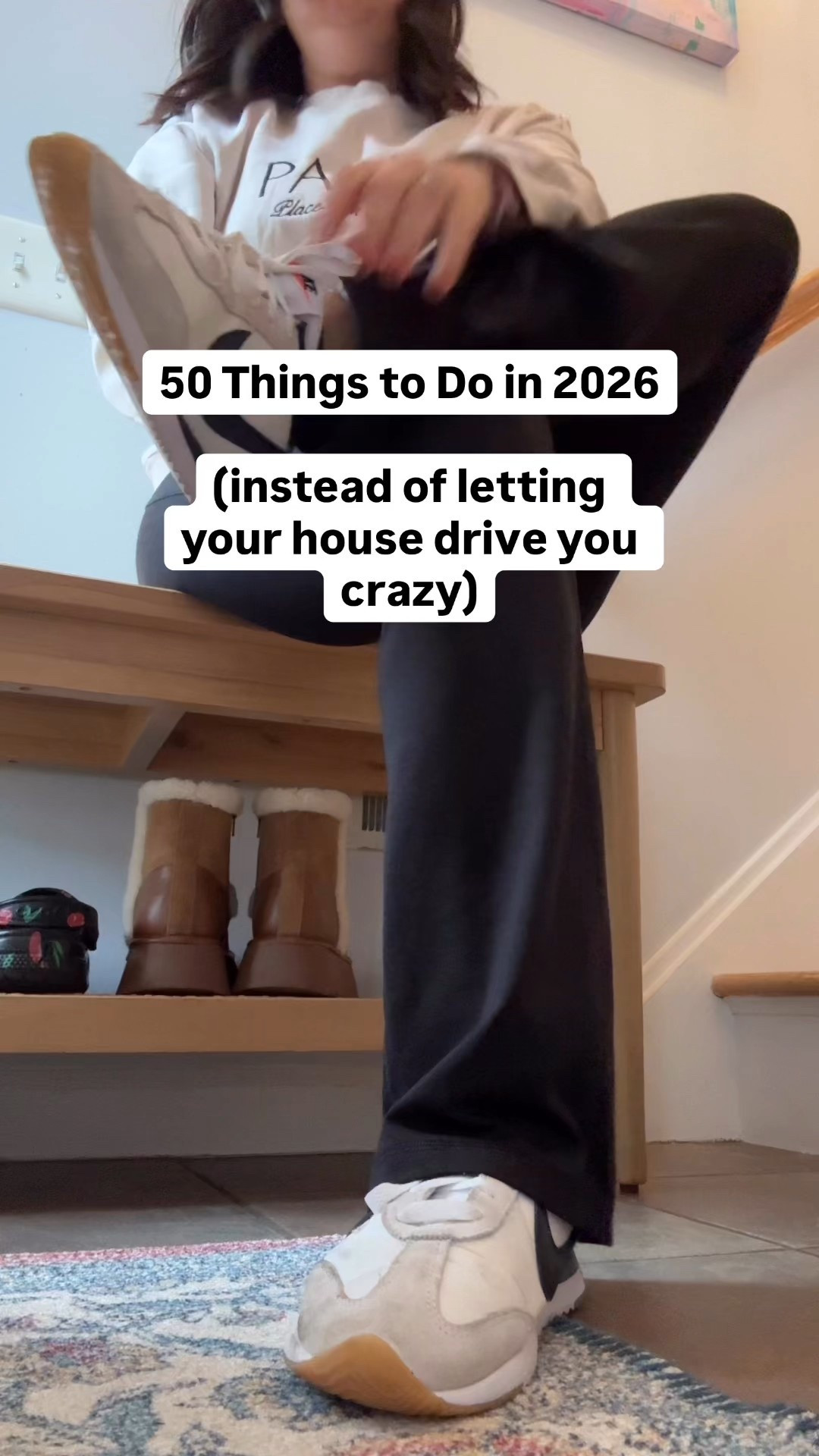 21. Use a Priority Matrix to calm your task list
22. Contact paper chalkboard in the pantry for a “as you think of it” grocery list
23. Digitize warranties in Dropbox 
24. Drawer organizers + museum gel = magic
25. Schedule monthly donation pickups in advance
26. Toss socks with holes monthly
27. Pick your organizing containers to match your visibility preference
28. Powerful hand vac on the floor where your big vac doesn’t live
29. Declutter to match the day of the month
30. Set up “dress yourself” stations for kids
31. Use a jewelry wall instead of boxes
32. Store sheet sets inside their pillowcases
33. Use over door shoe pockets for winter gear storage
34. Reuse diaper caddies for household zones (hello arts and crafts storage)
35. Museum gel for candles or tip-prone items
36. 4x6 photo boxes for the junk drawer
37. Use 3 gallon bags to help with toy decluttering
38. Pretty drawer knobs for an instant refresh
39. Felt pads on all floor-scratchy furniture
40. Store shoes vertically in small entryways
41. Mini trash can in the car
42. Add a purse hook to the car headrest
43. Make your own rolling drawers with adhesive wheels
44. Clean your delicate jewelry with the only cleaner that actually works
45. Save space by using seasonal pillow covers only
46. Try scanning paper into digital storage instead of filing
47. Use an at home photo printer to minimize photo clutter
48. Clean out your purse
49. Toss the bras with the underwire that pokes you in the armpit
50. Try a Lazy-Girl Hack (I’ve got 25 for you)

#LTKmomlife #LTKHome #LTKdayinmylife