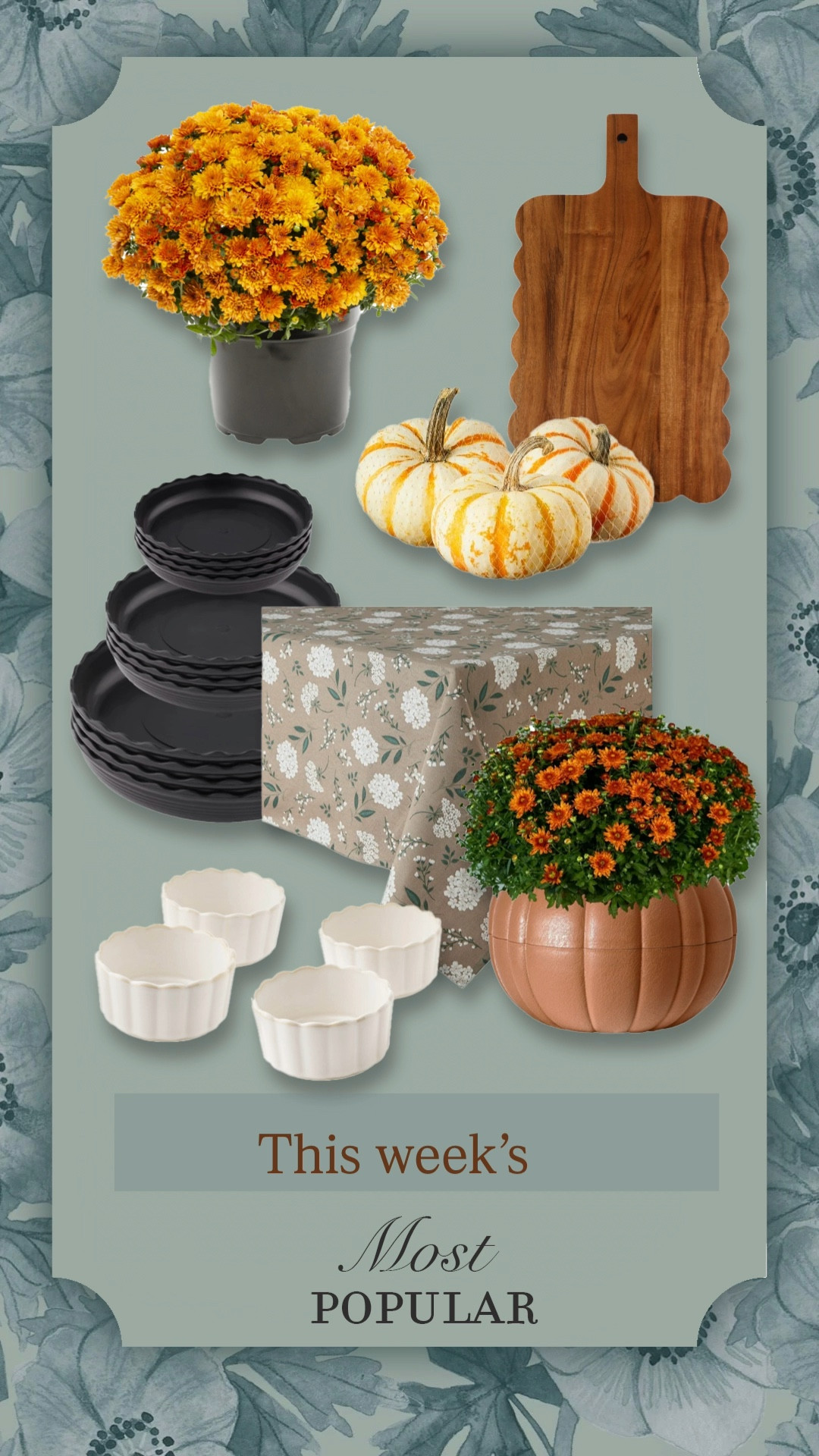 Neutral fall decor that works for both Halloween and Thanksgiving 🍂 I styled these mums with simple, timeless pieces so they transition beautifully from spooky season to cozy holiday gatherings. Shop my favorite neutral Thanksgiving decor and Halloween touches to keep your home feeling warm and inviting. 

#LTKFallSale #LTKHalloween #LTKHome