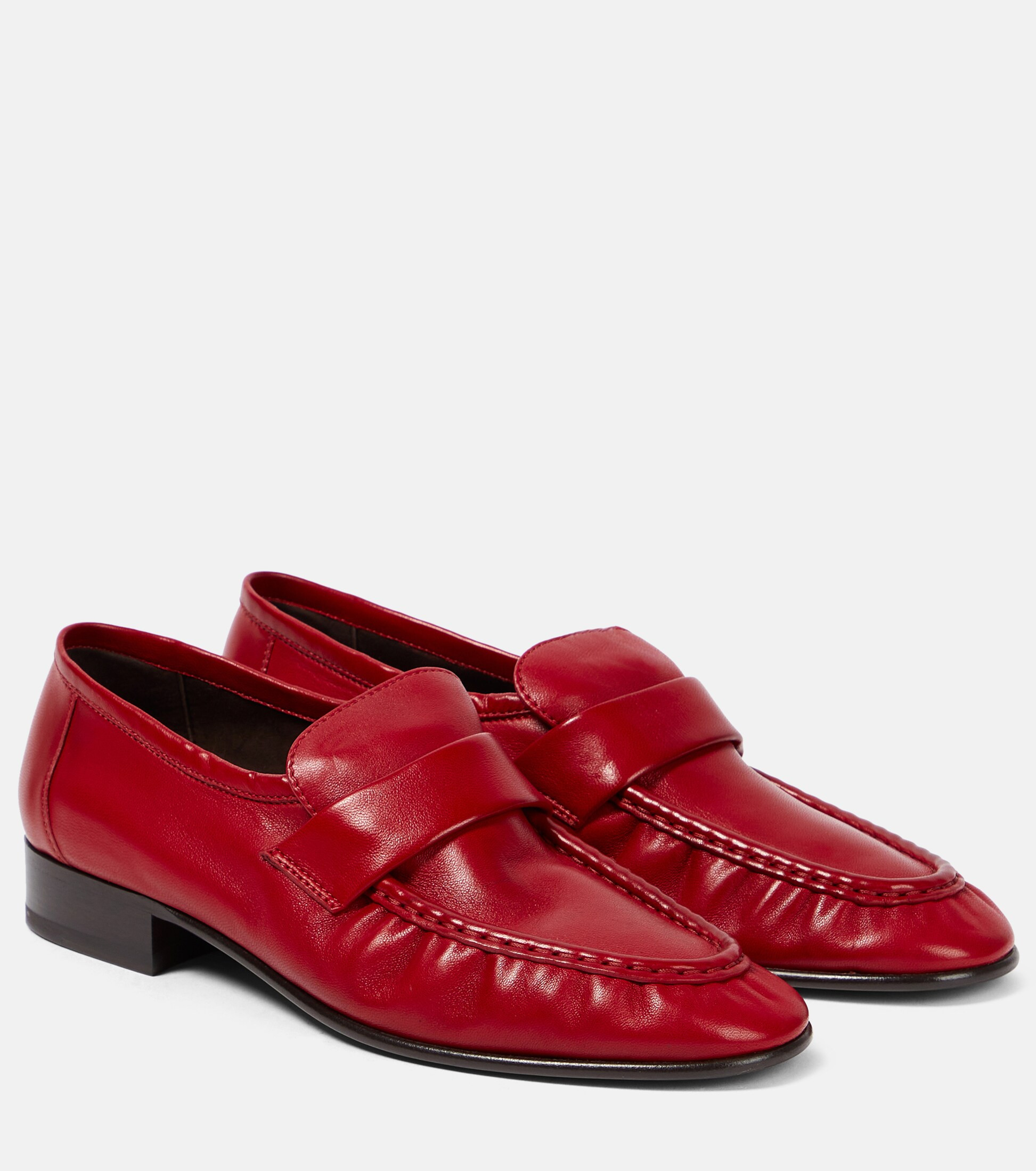 Soft leather loafers | Mytheresa (US/CA)