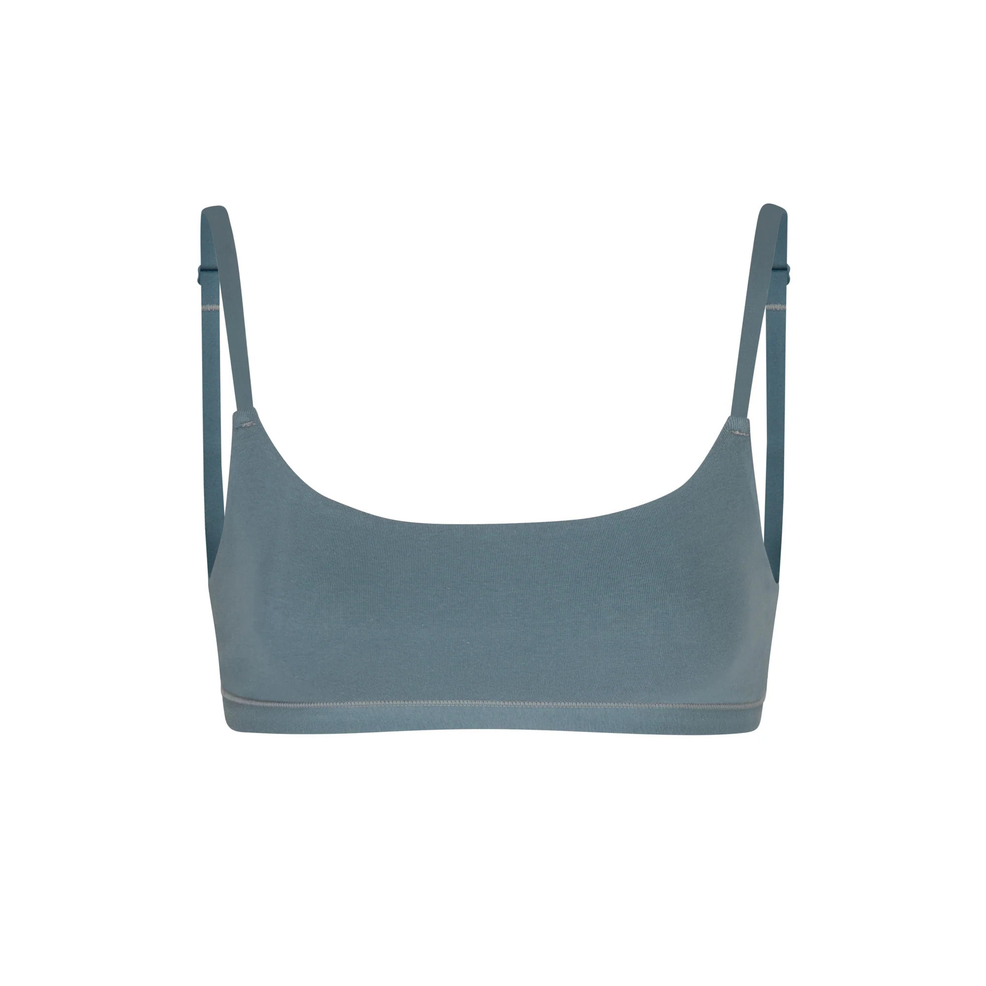COTTON JERSEY SCOOP BRALETTE | SOOT | SKIMS (US)