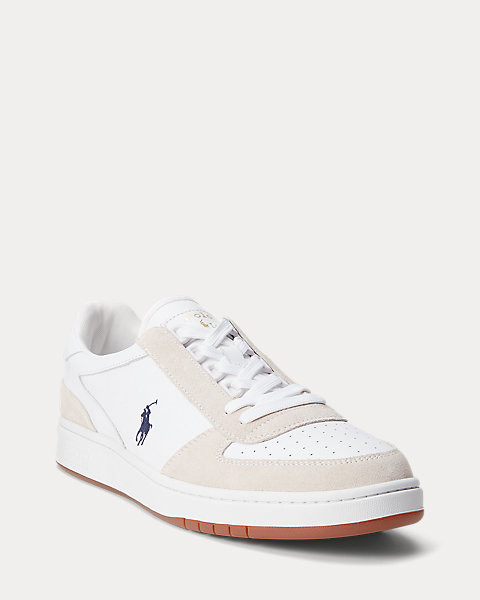 Sneaker Court in pelle e camoscio | Ralph Lauren (IT)
