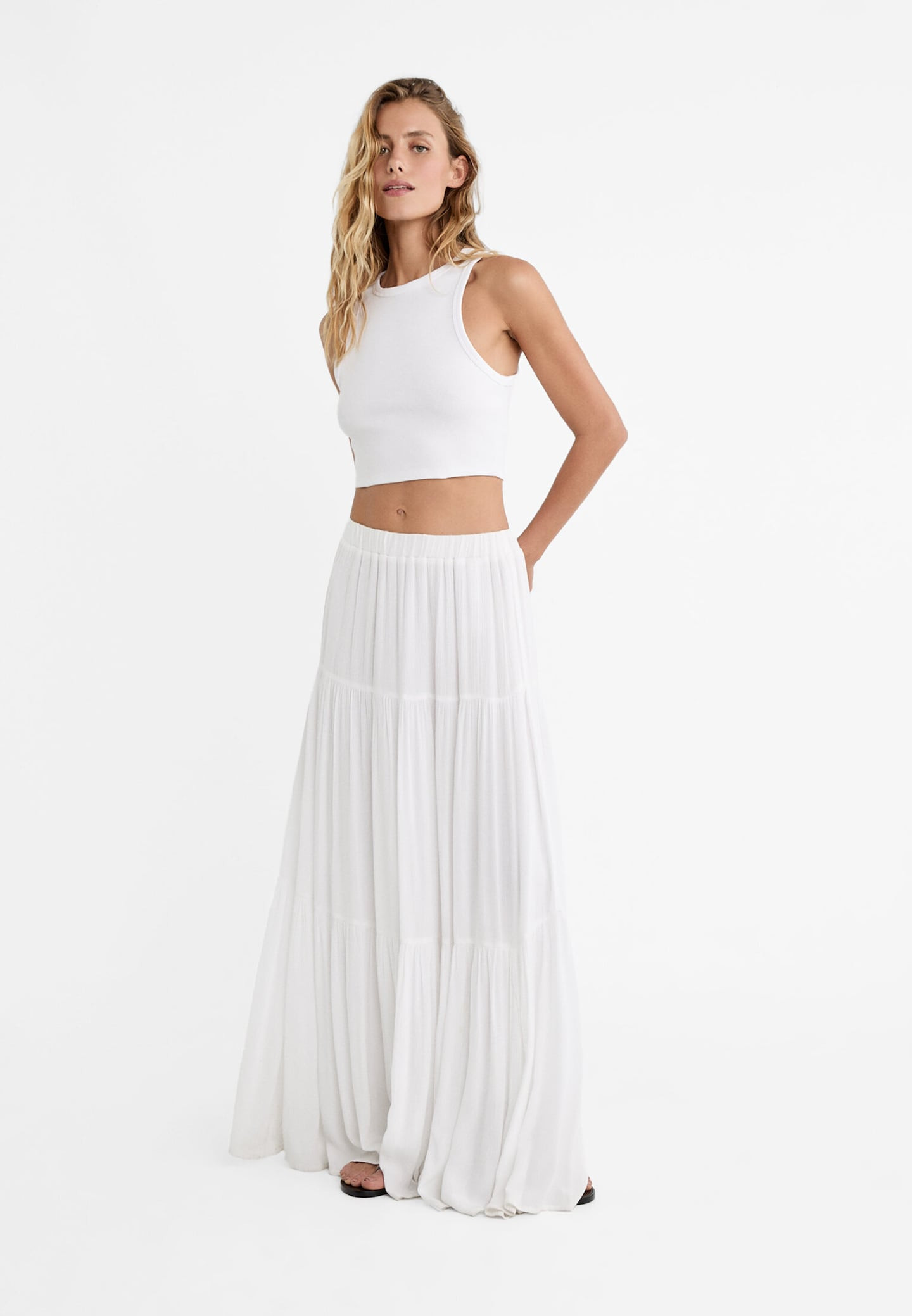 Boho midi skirt | Stradivarius (UK)