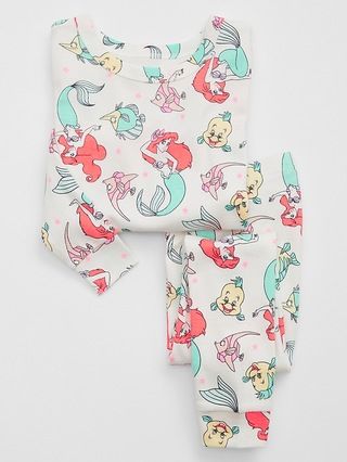 babyGap | Disney The Little Mermaid 100% Organic Cotton PJ Set | Gap Factory