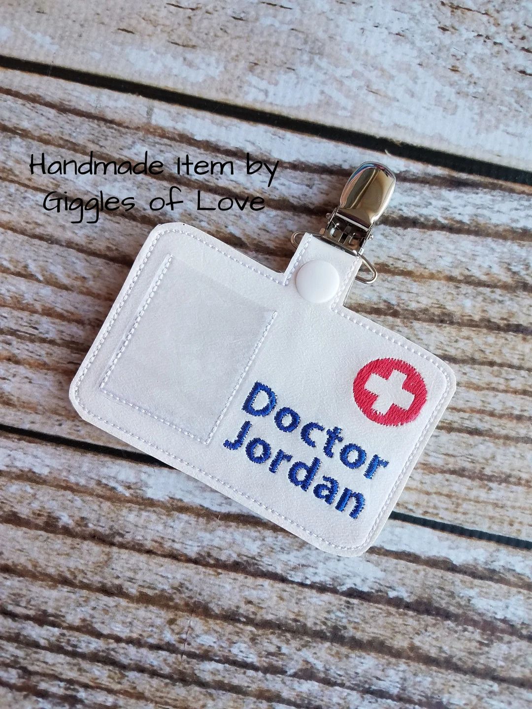 Personalized Pretend Play Doctor Badge Handmade Child Gift Doctor Educational Imagination - Etsy | Etsy (US)