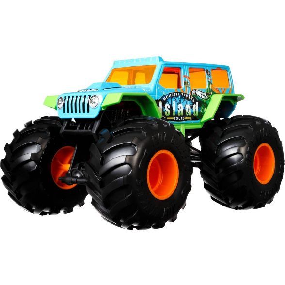 Hot Wheels Monster Truck 1:24 Scale - Island Tours | Target