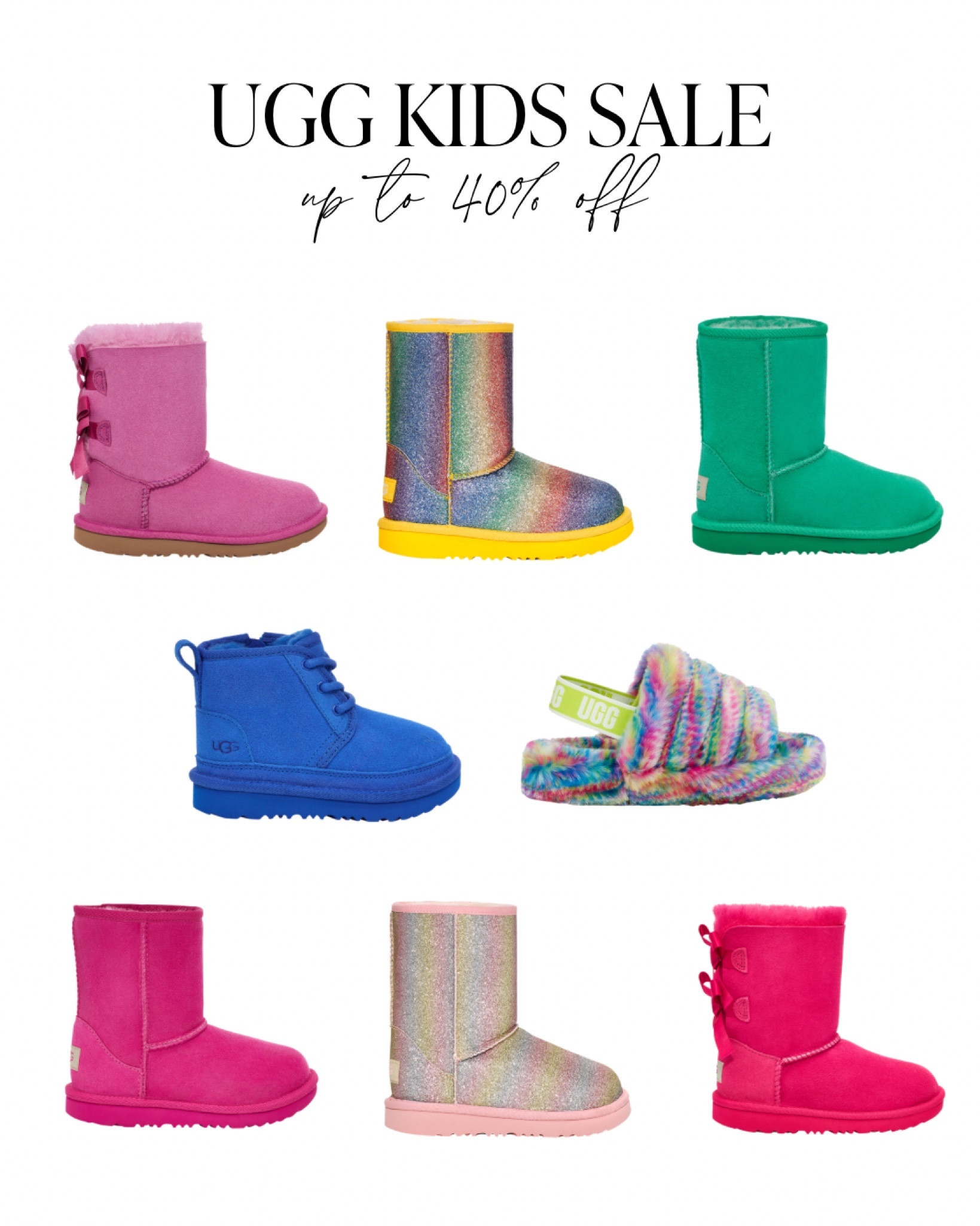 Footlocker is having a sale on kids UGGS for up to 40% off! Sizes are going fast so grab them while you can

#LTKkids #LTKGiftGuide #LTKSeasonal