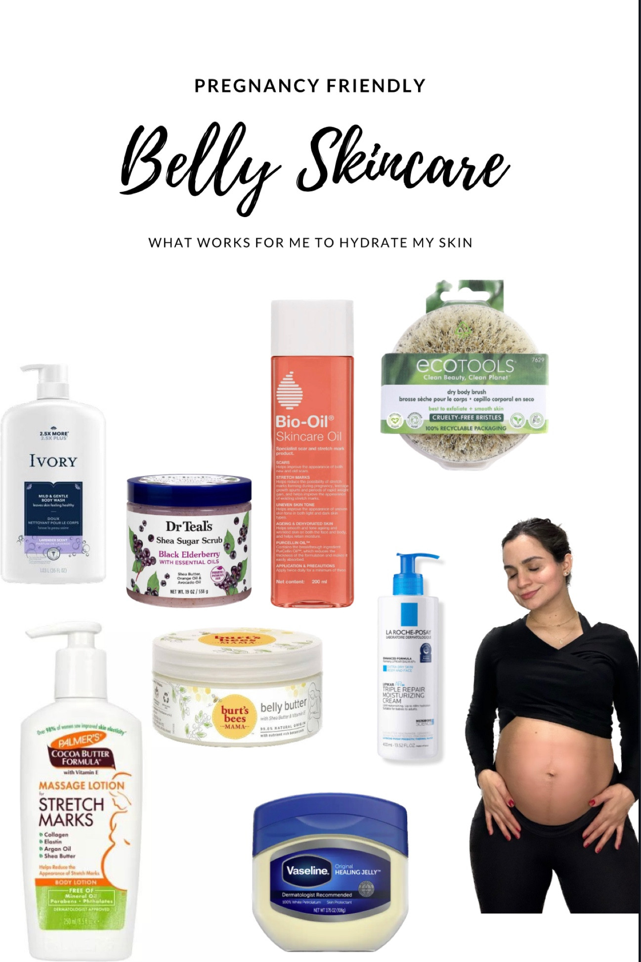 Products that have kept my skin looking beautiful during my pregnancy - I have a video on TikTok @genesissfernanda showing my routine and on my blog 🫶🏼. 

#LTKskinscare #pregnancyroutine #bellyroutine #takecareofyourskin #dehydratedskin #TopPicks #AffordableSkincare #TargetMustHaves

#LTKbeauty #LTKbump #LTKbaby