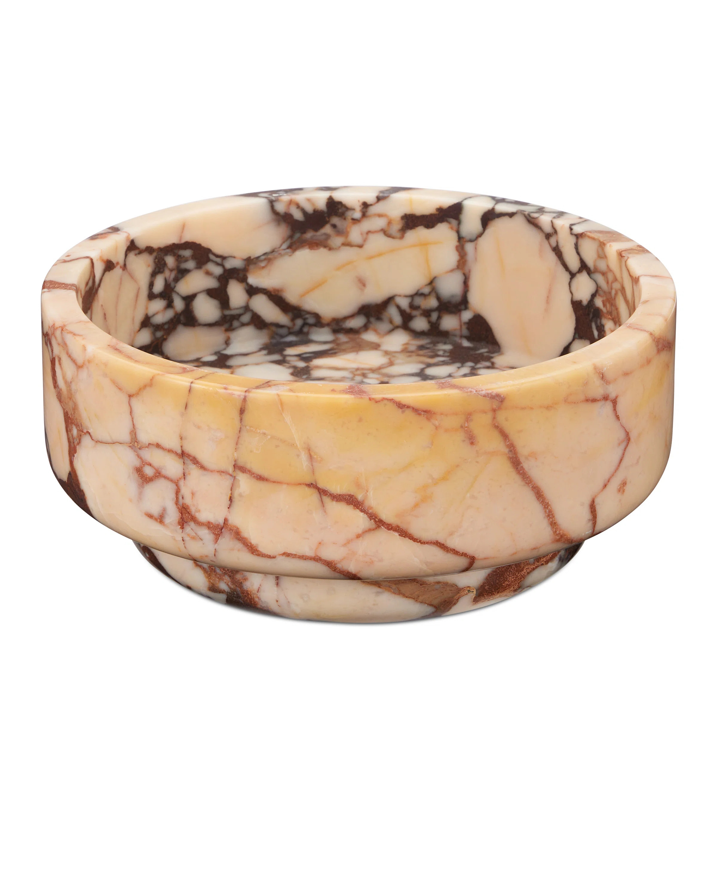 Digby Handmade Purple Breccia Decorative Bowl | Perigold