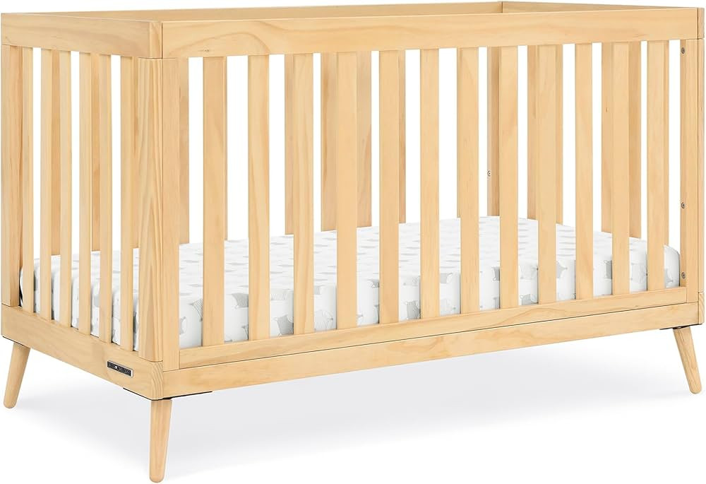 Delta Children Essex 4-in-1 Convertible Crib, Natural | Amazon (US)