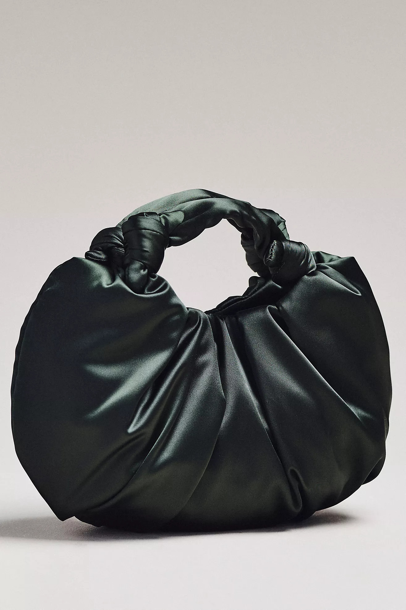 Slouchy Satin Knotted Bag | Anthropologie (US)