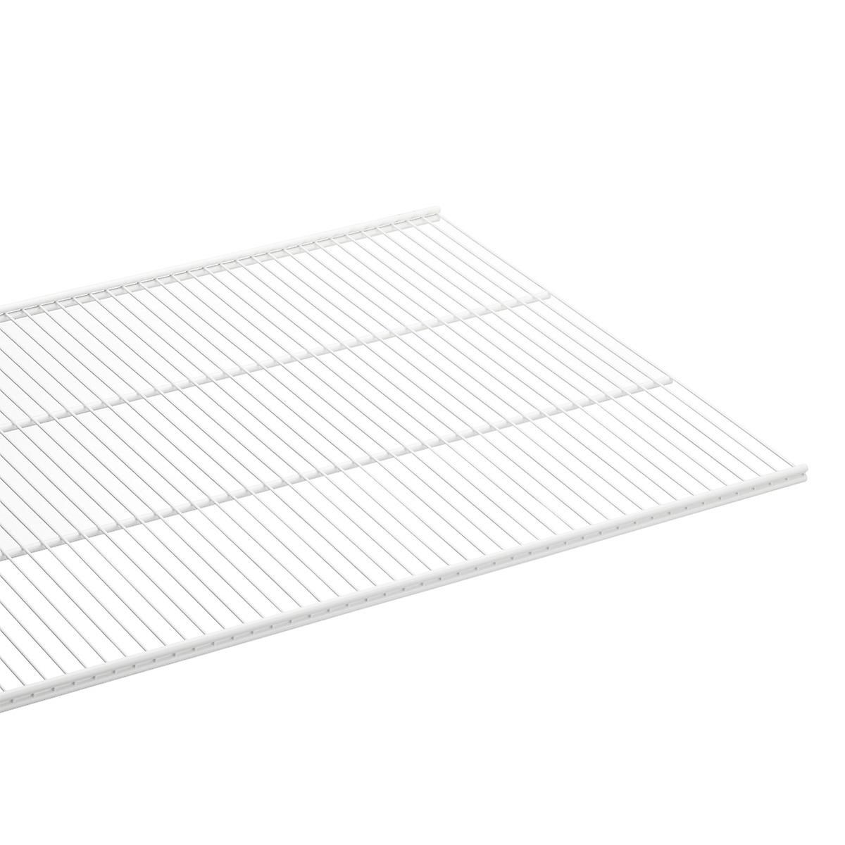 16" x 3' Elfa Ventilated Shelf White | The Container Store