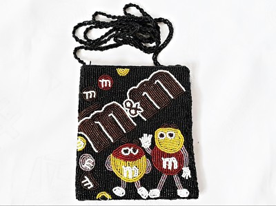 VINTAGE AUTHENTIC MARS M&M FULLY BEADED GIRLS' FUN PARTY SHOULDER BAG PURSE  | eBay | eBay US