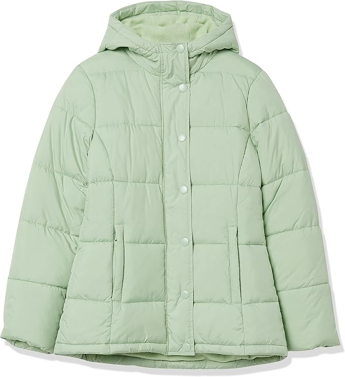 Amazon Essentials Women's Heavy-Weight Long-Sleeve Full-Zip Hooded Puffer Coat | Amazon (US)