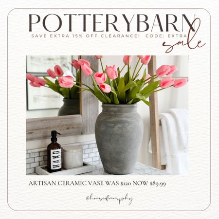 PotteryBarn clearance sale is live!  Save an extra 15% sale price with code: EXTRA

#LTKfindsunder100 #LTKhome #LTKsalealert