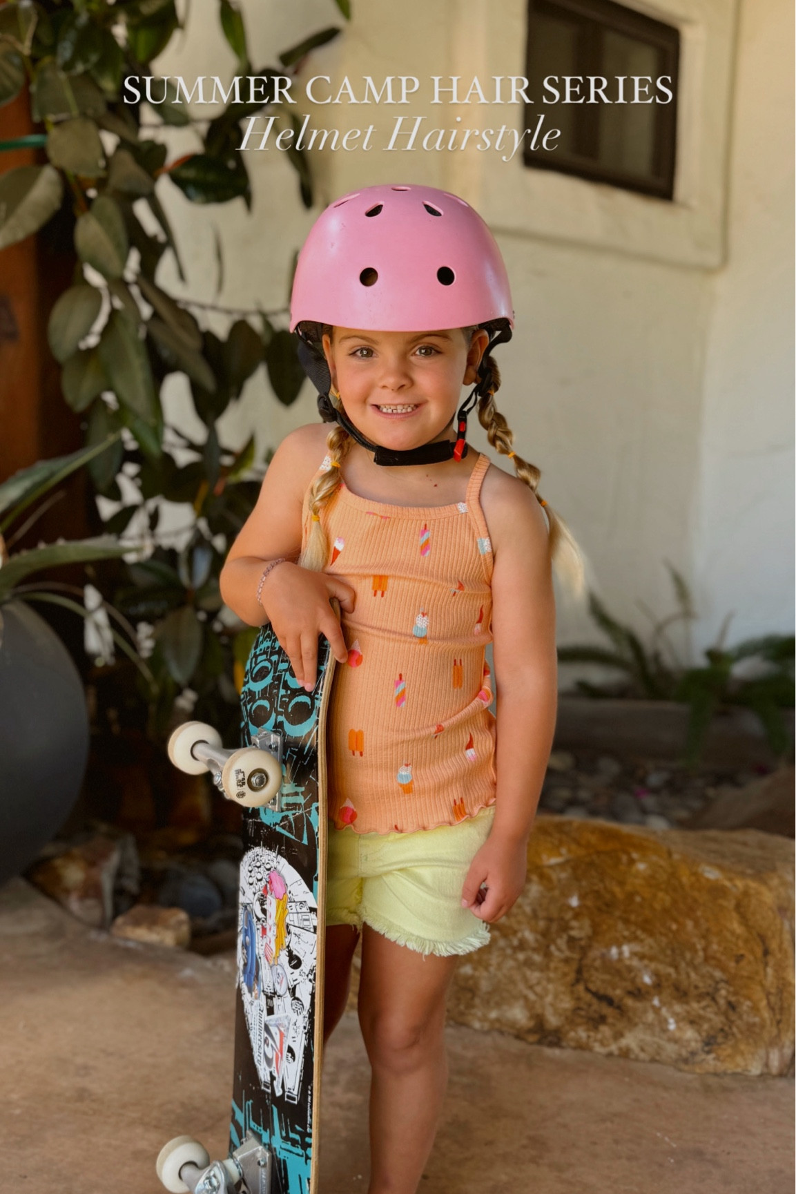 Summer camp hairstyle for helmets! 


#LTKKids #LTKBeauty
