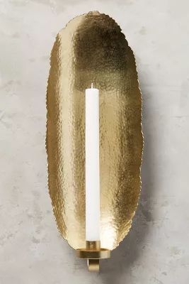 Hammered Gold Sconce | Anthropologie (US)