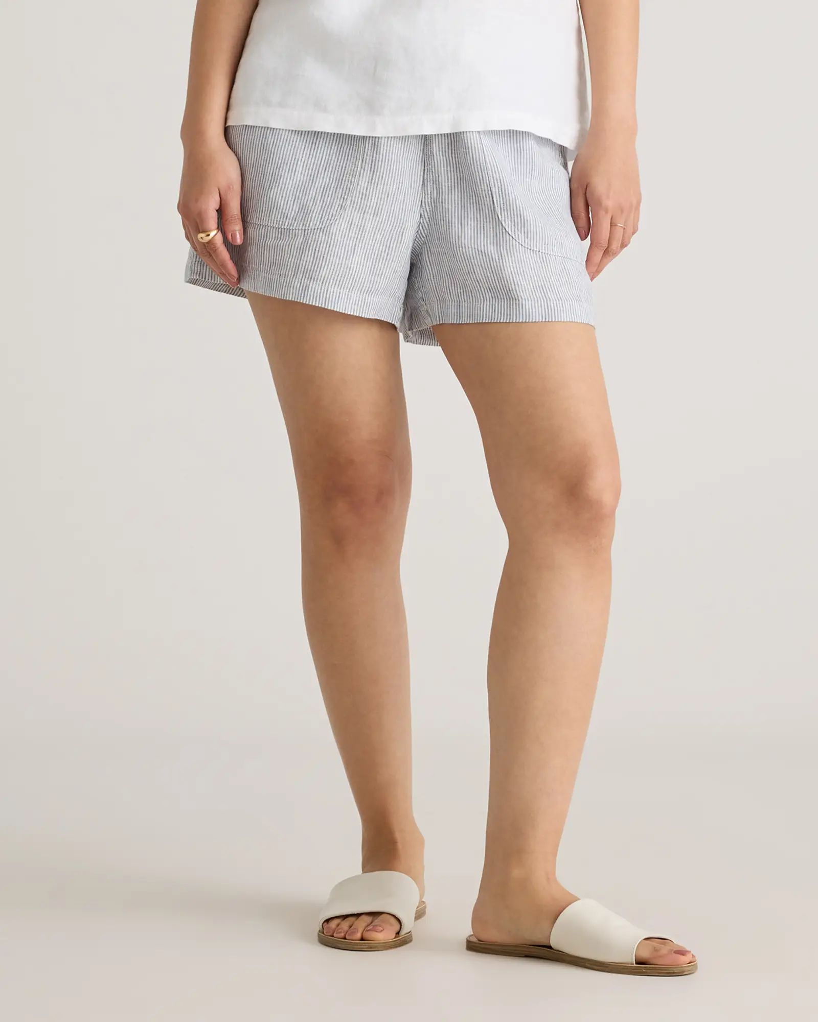 100% European Linen Shorts | Quince