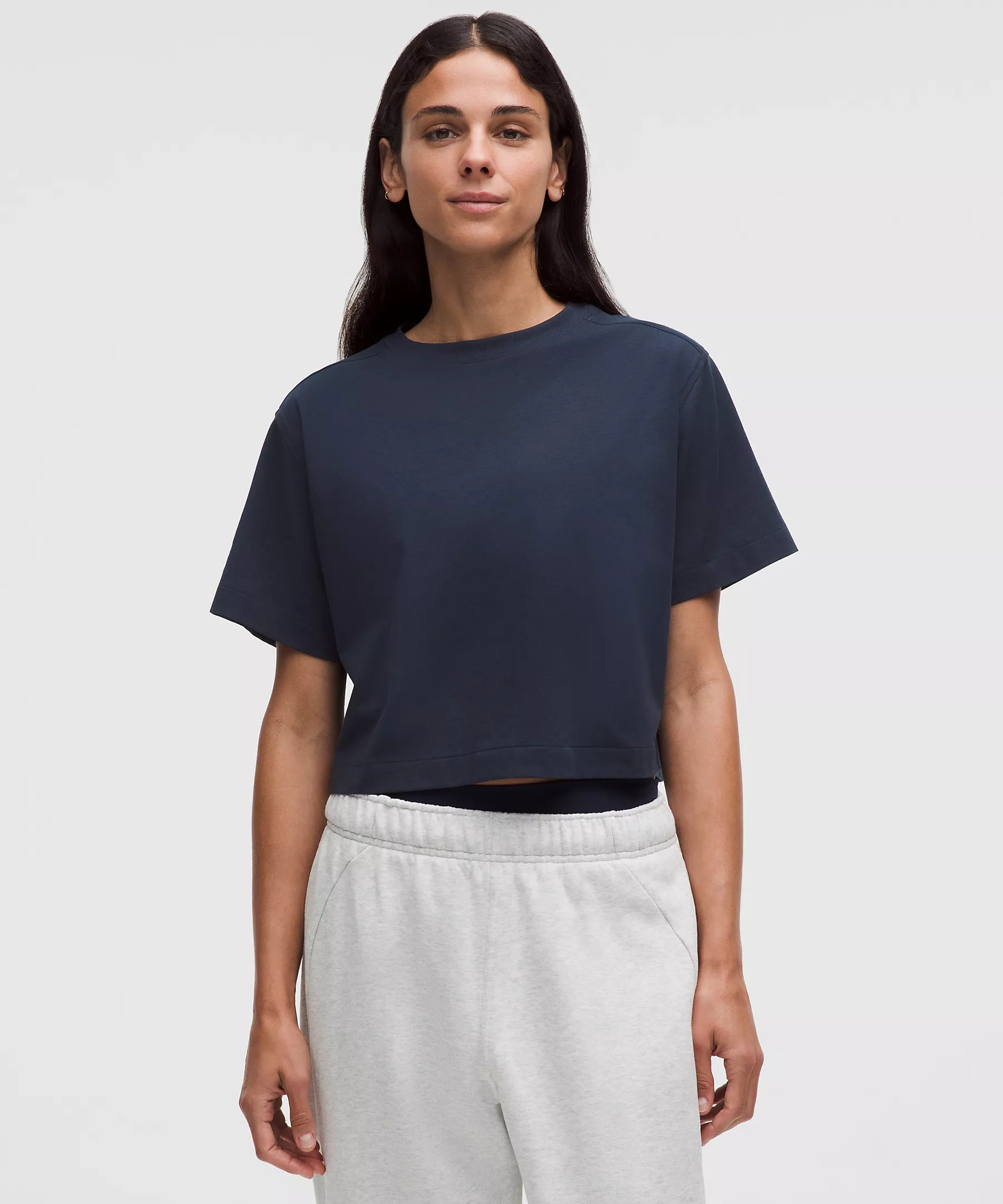 All Yours Organic Cotton Cropped T-Shirt | lululemon (CA)