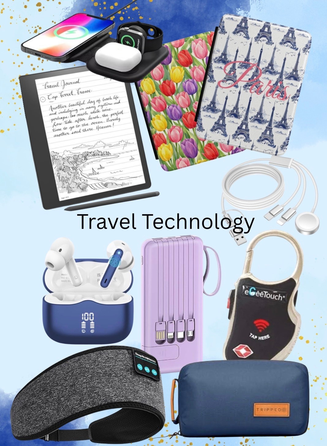 Travel smarter, not harder ✈️✨
These must-have tech essentials keep you powered, organized, and stress-free on the go—from long flights to weekend getaways. Think chargers, organizers, earbuds, and all the little things that make a big difference 🙌

Save this for your next trip—you’ll thank yourself later 😉

#TravelEssentials #TravelTech #OnTheGoStyle #AirportMustHaves #TravelSmart 

#LTKMothersDay #LTKOver40 #LTKTravel