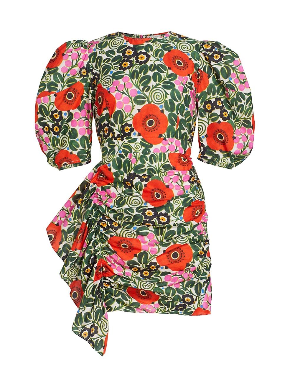 RHODE Pia Floral Minidress | Saks Fifth Avenue