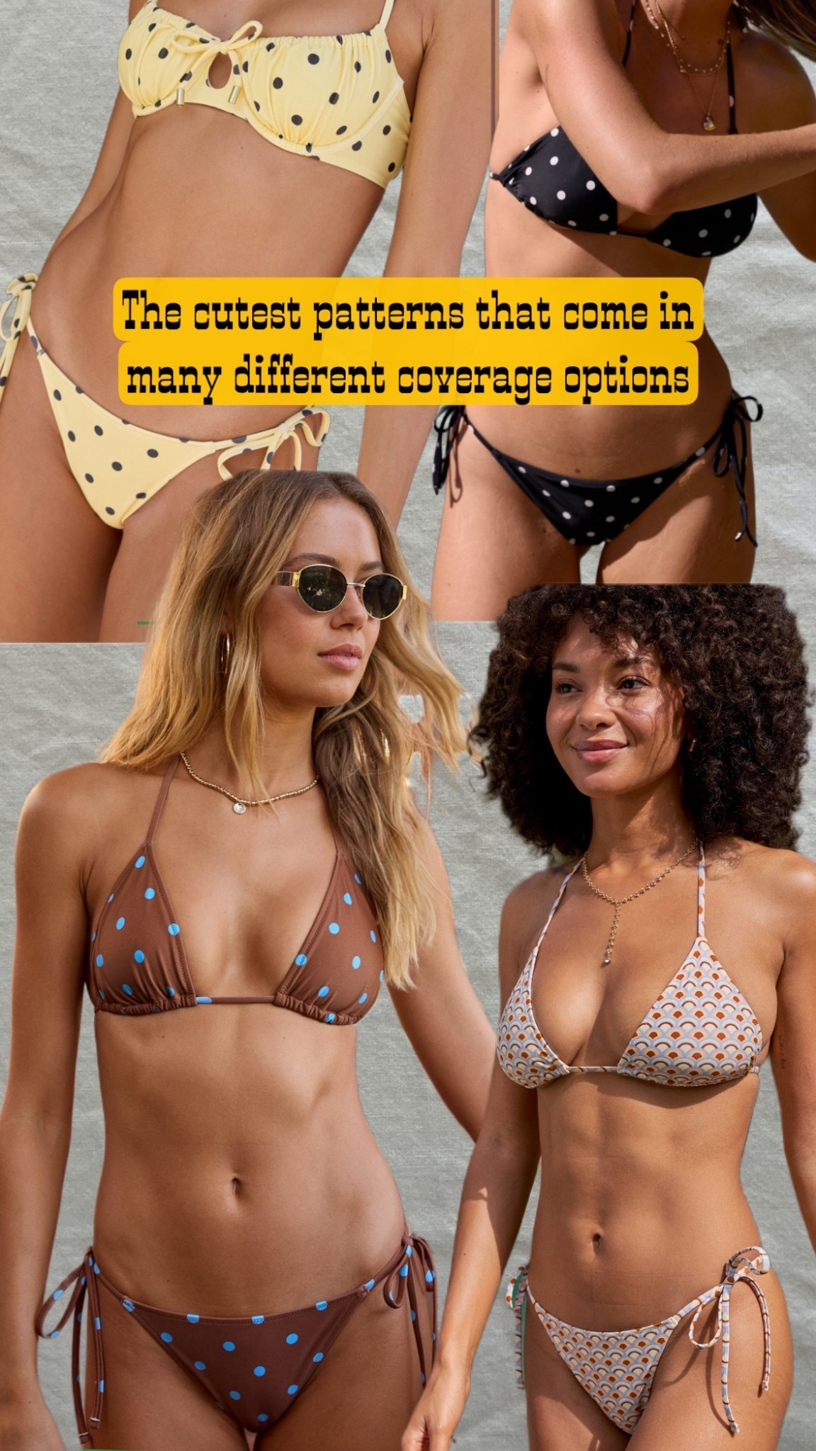 Aerie swim suits that come in many different coverage options! Polka dot swimmies for the win!!

#LTKSwim #LTKTravel #LTKxAerie