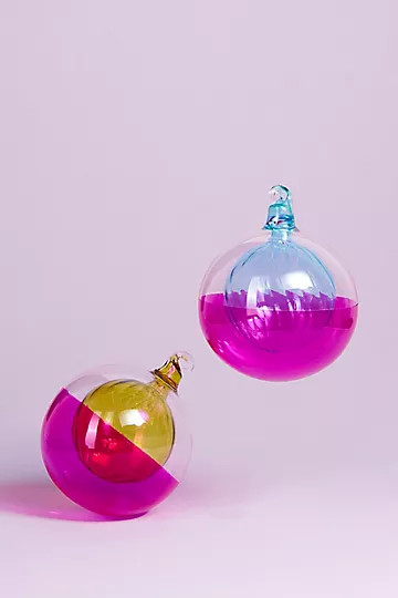 Jolly Glass Ornament | Anthropologie (US)